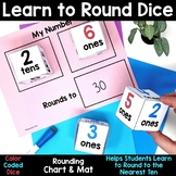 Rounding to the Nearest 10 - Dice and Rounding Chart - 3.NBT.1