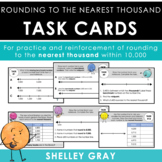 Rounding to the Nearest Thousand Task Cards | Numbers With