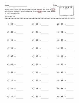 Rounding to the nearest 10 and 100, Estimation and rounding activities ...