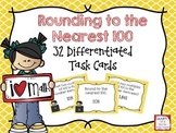 Rounding to the nearest 100: 32 Differentiated Task Cards