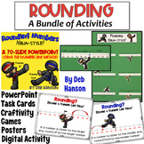 Rounding using Number Lines: A Bundle of Activities with P