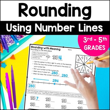 Preview of Rounding with Meaning using a Number Line