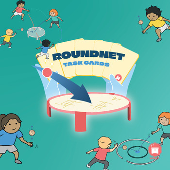 Preview of Roundnet / Spikeball – 35 Task Cards