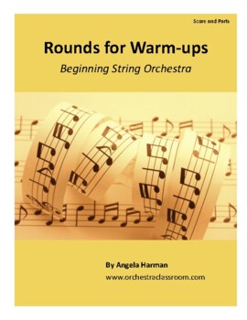 Preview of Rounds for Warm-Ups and MORE for Beginning String Orchestra