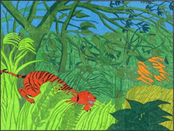 Preview of Rousseau Tiger Mural