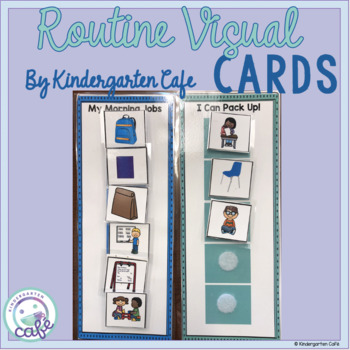 Routine Cards by Kindergarten Cafe | Teachers Pay Teachers