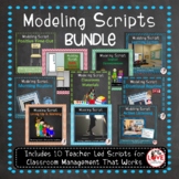 Routines & Procedures Modeling Scripts- Back to School Bundle