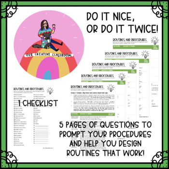 Preview of Routines and Procedures FREEBIE