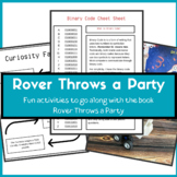 Rover Throws a Party Printables for Space Unit Study