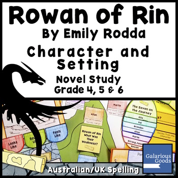 Preview of Rowan of Rin Characters and Setting - Novel Study