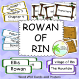 Rowan of Rin by Emily Rodda: Visual resources (Word wall c