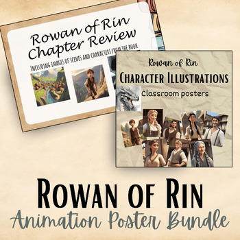 Preview of Rowan of Rin - character and setting ANIMATION POSTER BUNDLE