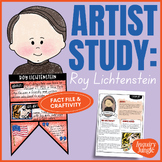 Roy Lichtenstein  - Famous Artists Fact File and Biography