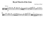 Royal March of the Lion for Viola