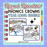 Royal Readers Phonics Crowns BUNDLE Color by Spelling Patt