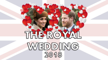 Preview of Royal Wedding Assembly Lesson Quiz – Harry, Meghan Markle British English