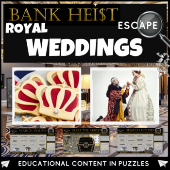 Preview of Royal Weddings  Escape Room