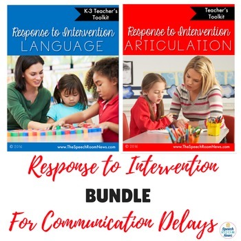 Preview of RtI Articulation and Language Bundle: Toolkits for Teachers