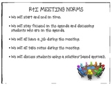 RtI Jobs and Meeting Notetaking Document