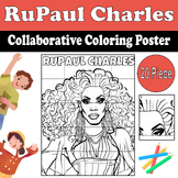 RuPaul Charles Collaborative Coloring Poster | Pride Month