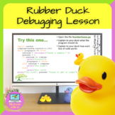 Rubber Duck Debugging Lesson