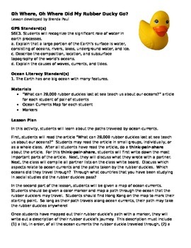 Preview of Rubber Duck Ocean Currents