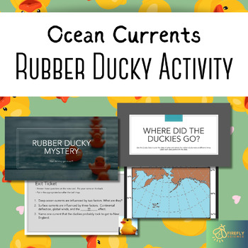 Preview of Rubber Ducky Activity - Ocean Currents