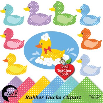 blue rubber duck clip art