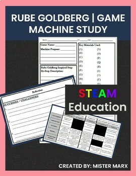 Preview of Rube Goldberg | Board Game / App Game | Machine Study | STEAM / STEM