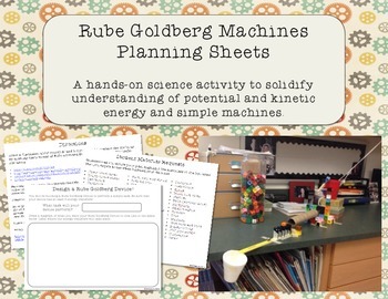 Preview of Rube Goldberg Device/ Machine Lesson