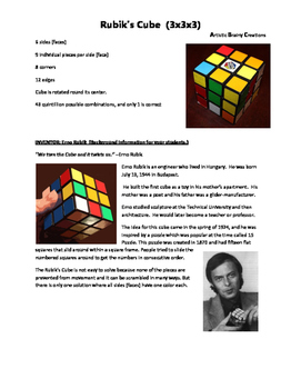 Preview of Rubik Cube: Brain Learning and Math