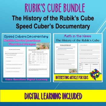 Preview of Rubik's Cube Bundle--Speed Cubers Documentary & History of Rubik's Cube