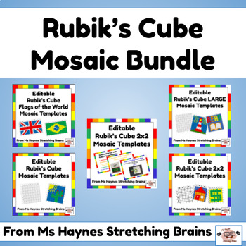 Preview of Rubik's Cube Mosaic Bundle