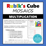 Rubik's Cube Mosaics:  MULTIPLICATION