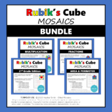 Rubik's Cube Mosaics:  Math Bundle