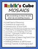 Rubik's Cube Mosaics Skills Sign