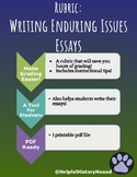 Rubric- Enduring Issue Essay (Aligned w/ "new" NYS Global 