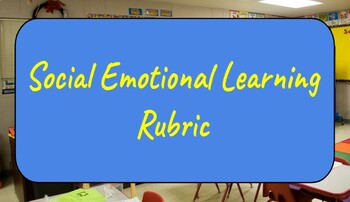 Preview of Rubric: Self Advocacy - Beginning