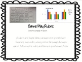 Rubric for Game Play with Accompanying Digital Data Storag