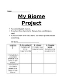 Rubric for Habitat Design