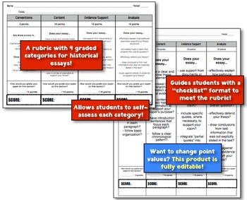 assess history essay