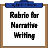 Rubric for Narrative Writing