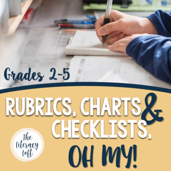 Preview of Rubrics, Charts, & Checklists, OH MY!