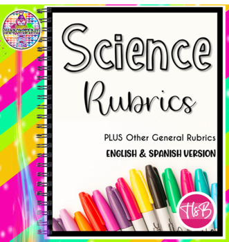 Preview of Rubrics Rubricas - Science and other General Rubrics ( English & Espanol)