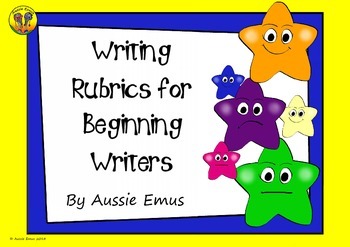 Preview of Rubrics for Beginning Writers