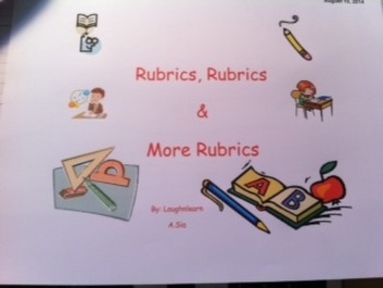 Preview of Rubrics for Grade 4