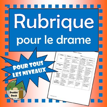 Preview of Rubrique pour le drame (Drama Rubric)