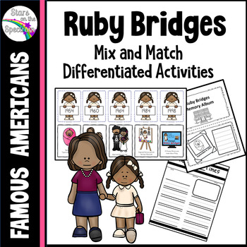 Preview of Black History Month Activities Ruby Bridges