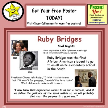 Preview of Ruby Bridges Poster