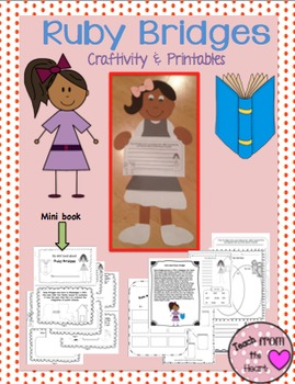 Preview of Ruby Bridges (A Black History Month Craftivity)